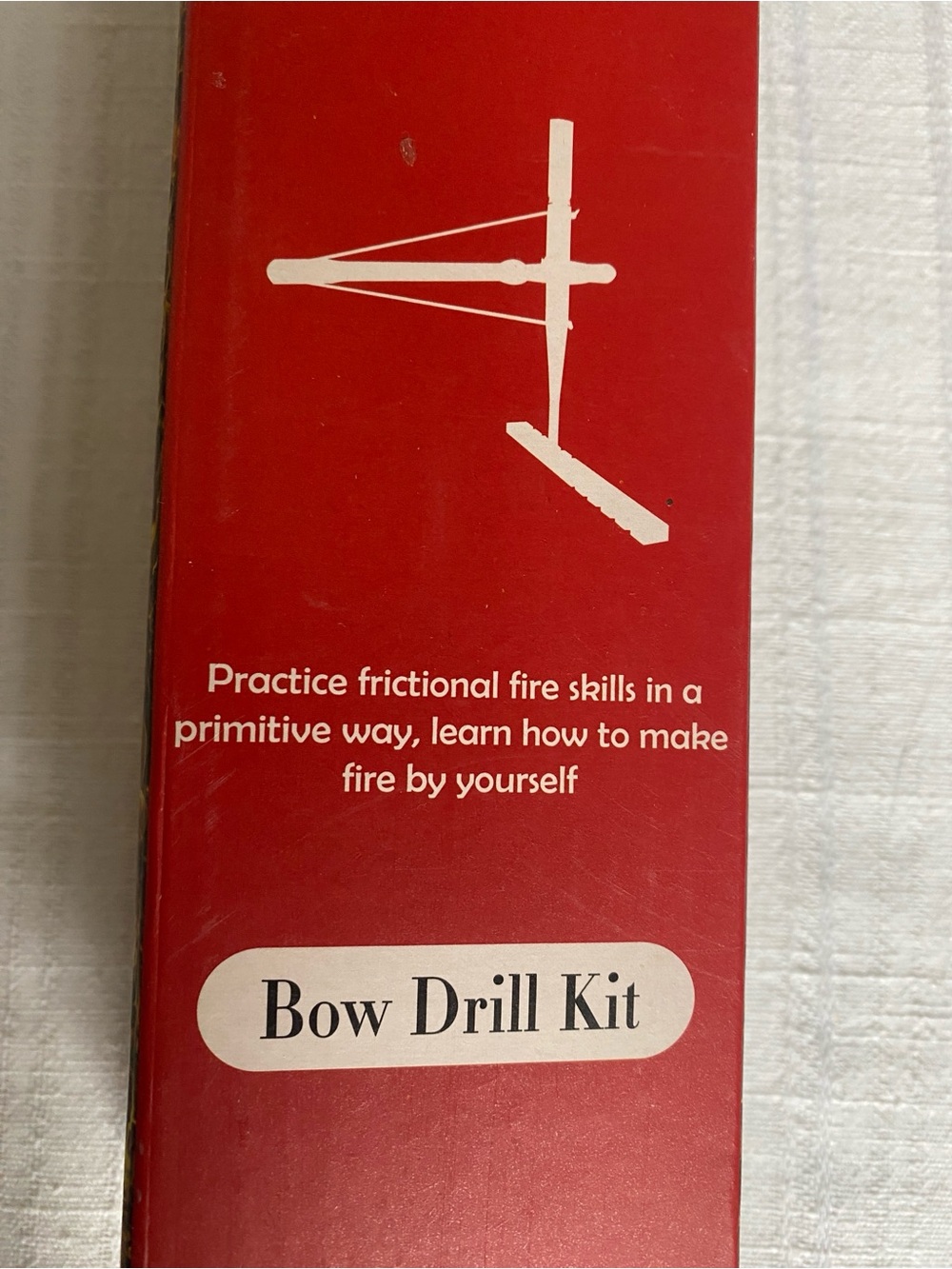 Pskook Bow Drill Kit ... Outward Bound Training - Practice Friction Fire Skills - Picture 2 of 9